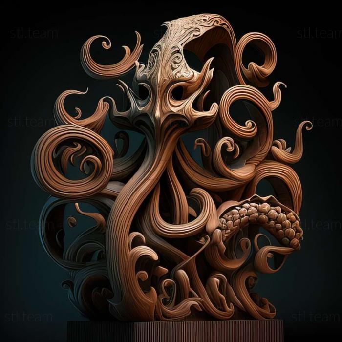 3D model tentacles (STL)